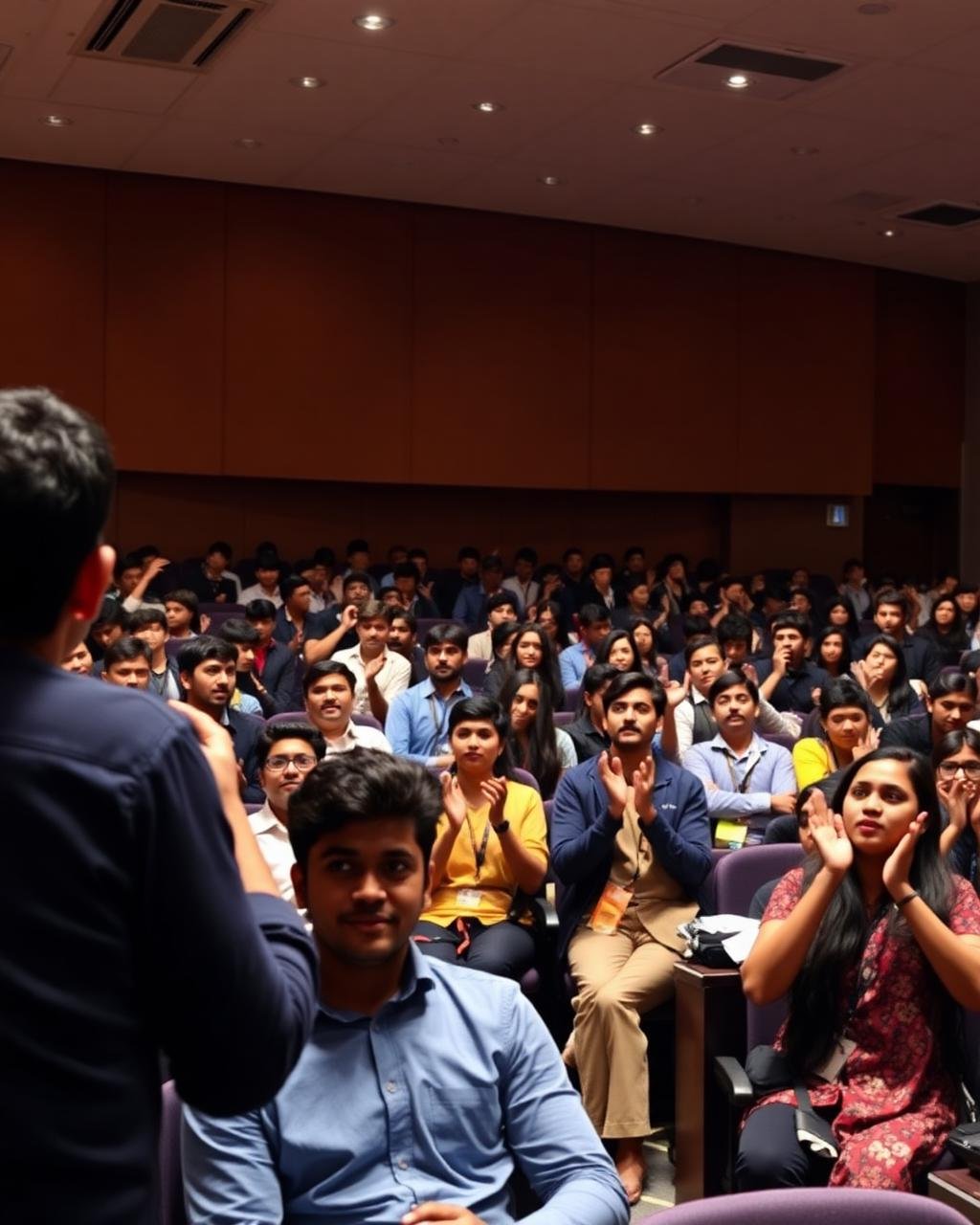 Campus session on personal excellence